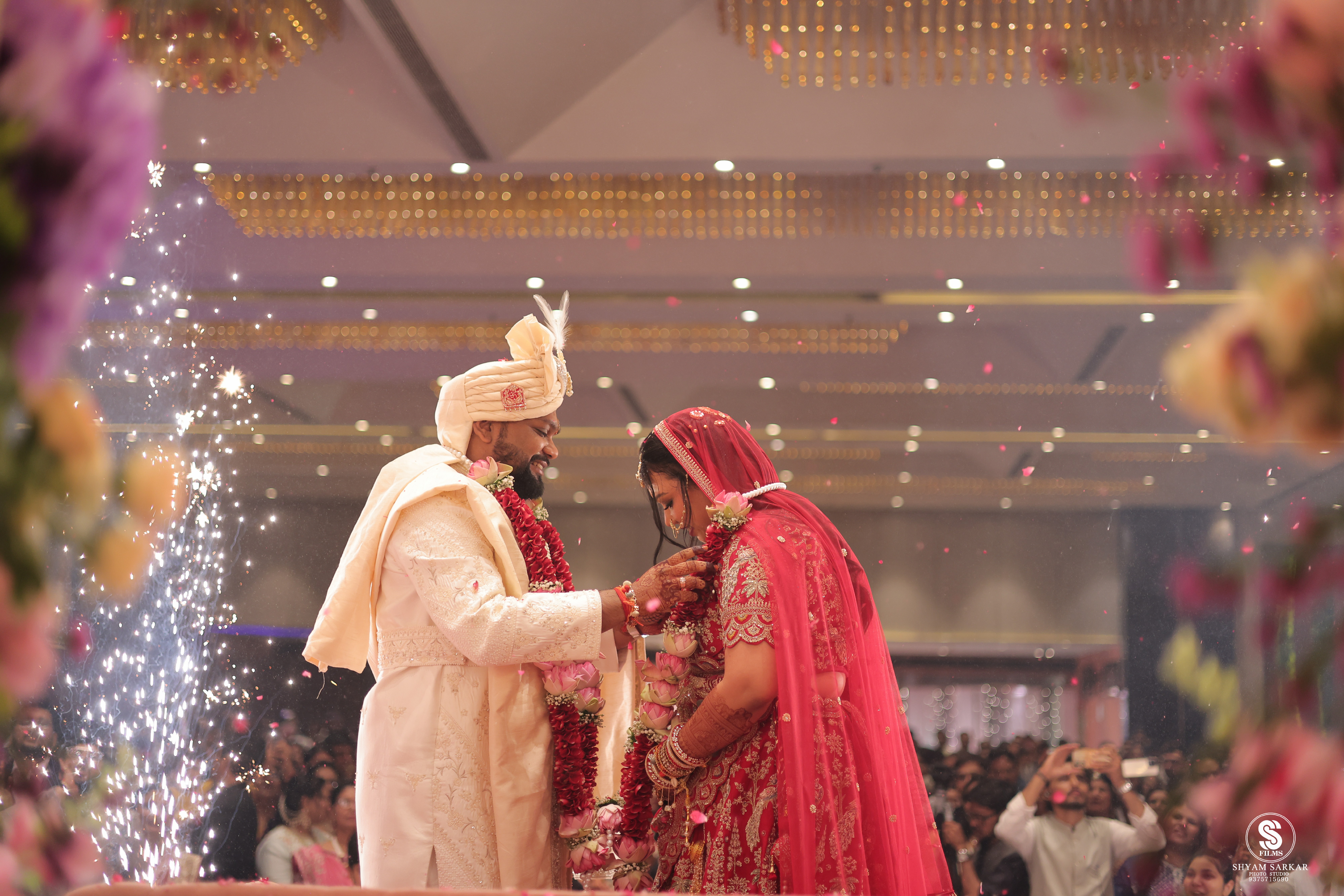 Wedding ceremony moment